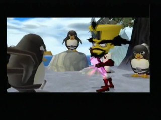 Crash Twinsanity walkthrough 4 - De la neige et des pingouin