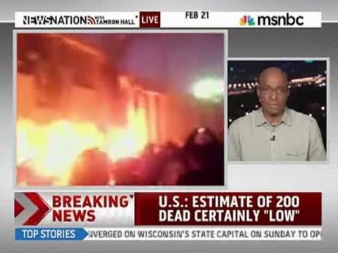 Libyan Revolution - Fighter Jets Ordered Fire On Protesters