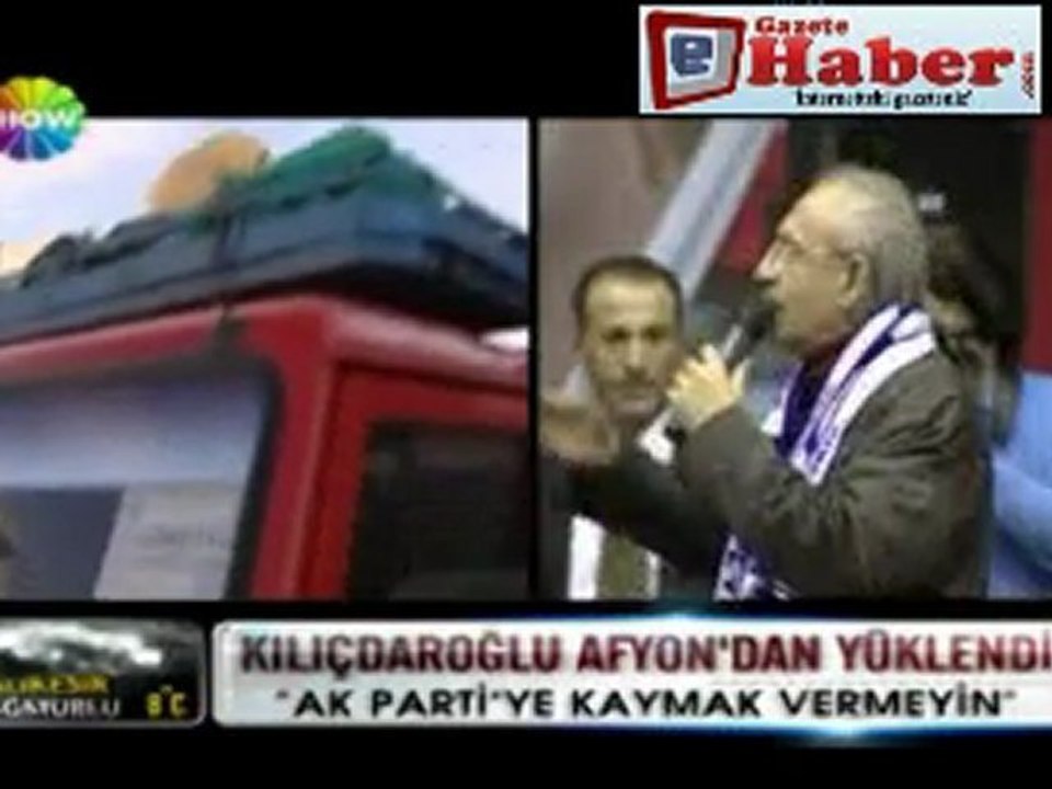 kılıçdaroğlu afyon'dan cevap verdi