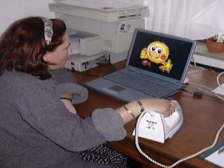 Pc komputer-Czerwony Tulipan