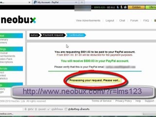Neobux payment proof