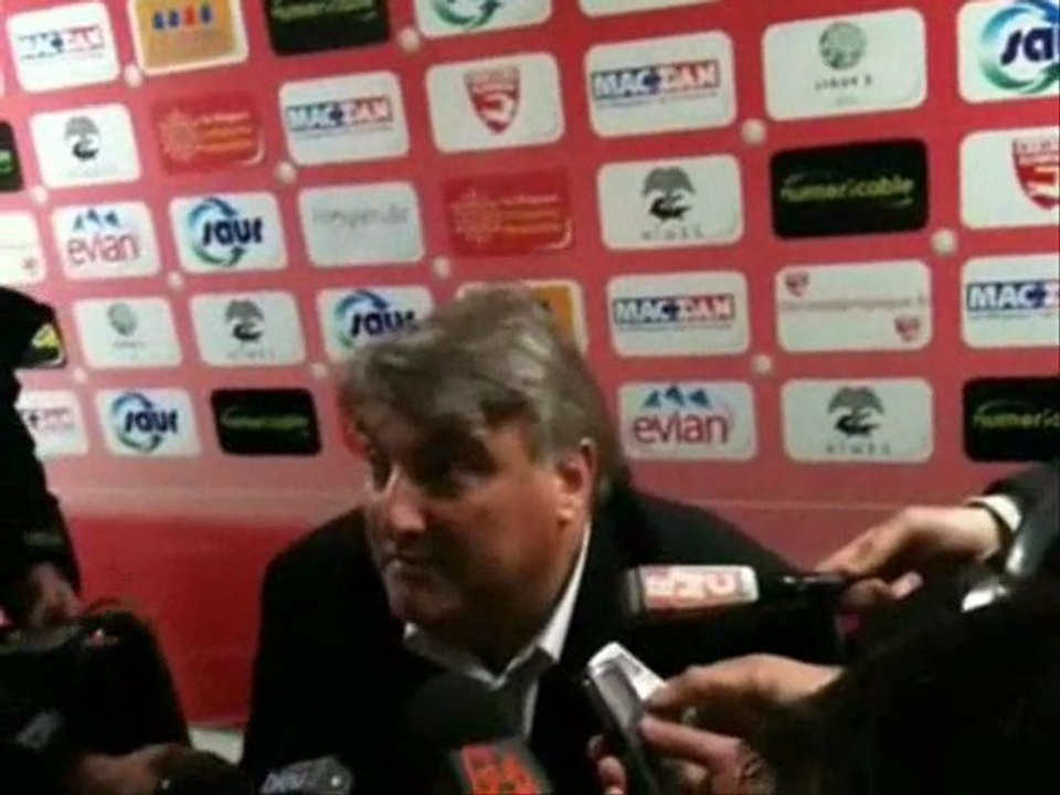 Le coach nîmois