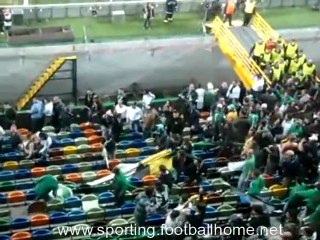 Carga Policial durante o jogo Sporting - Benfica de 2010/211