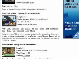 Free foreclosure homes listings videos