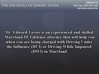 DUI Lawyer Maryland For Your Legal Assistance