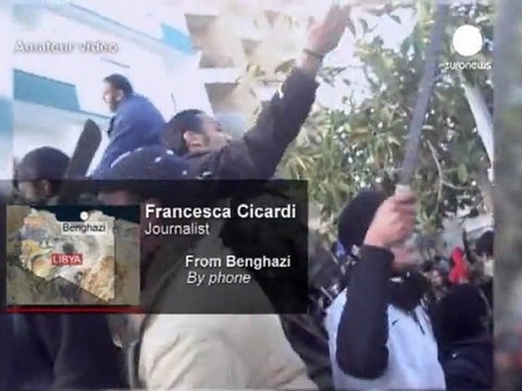 Libya divided into protests and celebrations