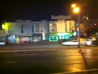 Snow Falling in San Francisco, CA - Feb 25, 2010 - Warholian