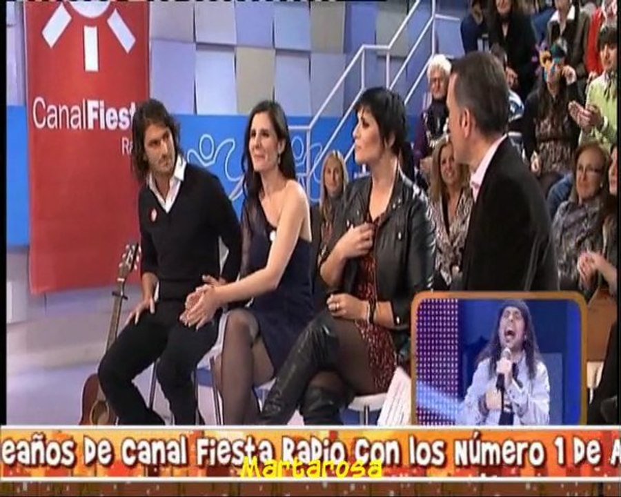 ROSA MENUDA NOCHE 10 AÑOS CANAL FIESTA RADIO - VIDEO 1