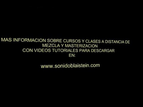 CLASES Y CURSOS DE SONIDO