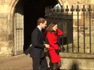 El príncipe Guillermo y Kate Middleton vuelven a Saint Andrews