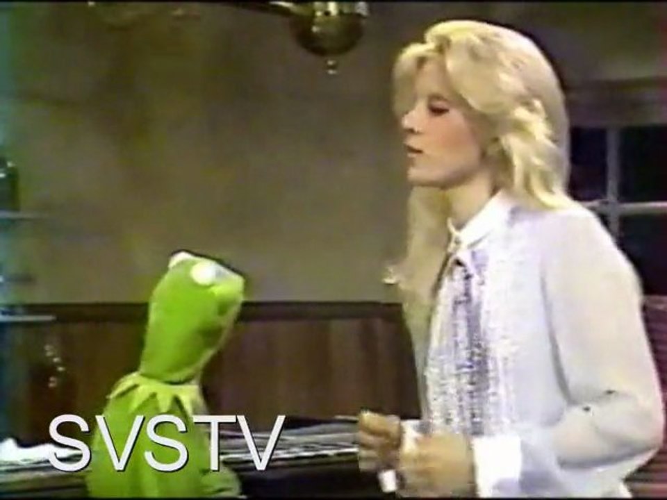 Sylvie Vartan et kermit la grenouille