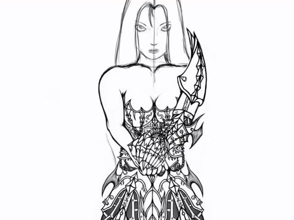 Ô Open universe : Time lapse character creation