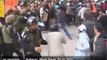 Palestinians demonstrators clash with... - no comment