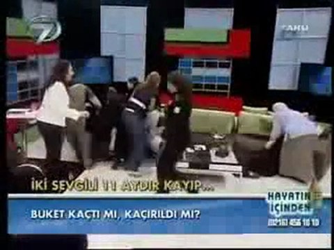 Kanal 7 Canlı Yayında Müthiş Kavga