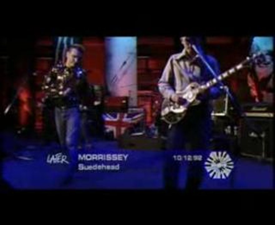 Morrissey - Suedehead (live)