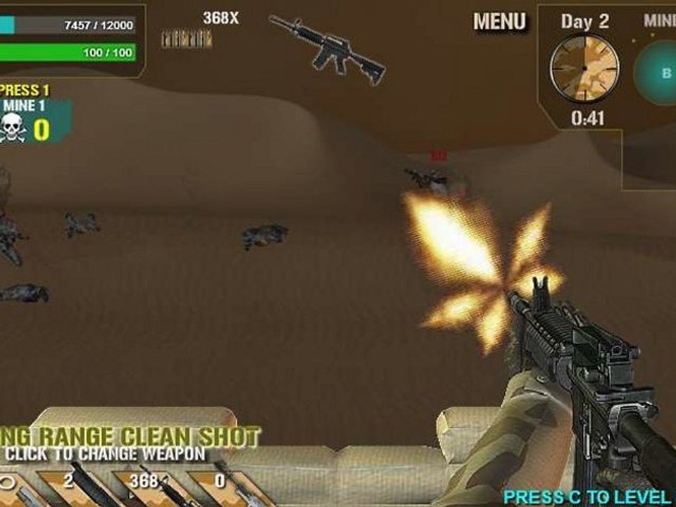 desert rifle avec le chinois et la consiance