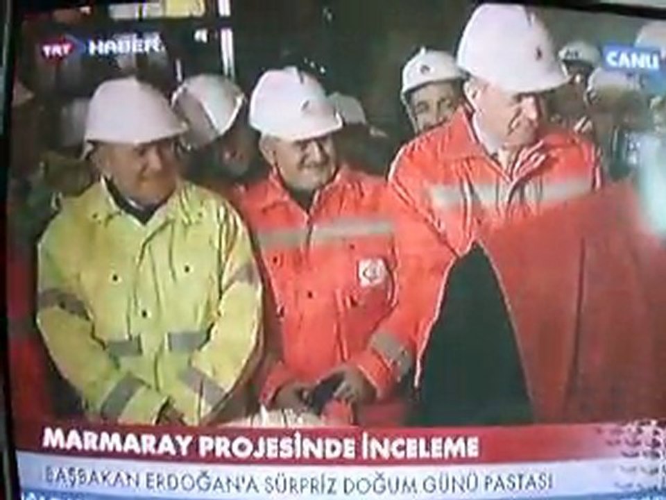 BAŞBAKAN ERDOĞAN-MARMARAY