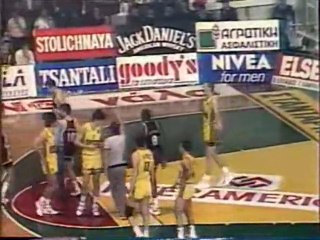 ΑΡΗΣ-ΠΑΟΚ  91-86(ΤΕΛΙΚΟΣ ΚΥΠΕΛΛΟΥ 1989)  1/4