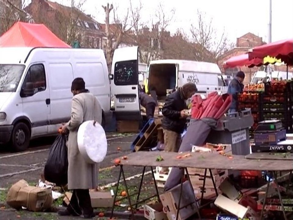 Un glaneur dans la ville