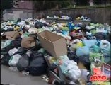 Scampia (NA) - Protesta rifiuti