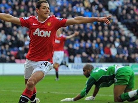 Wigan 0-4 Manchester United Hernandez great-double