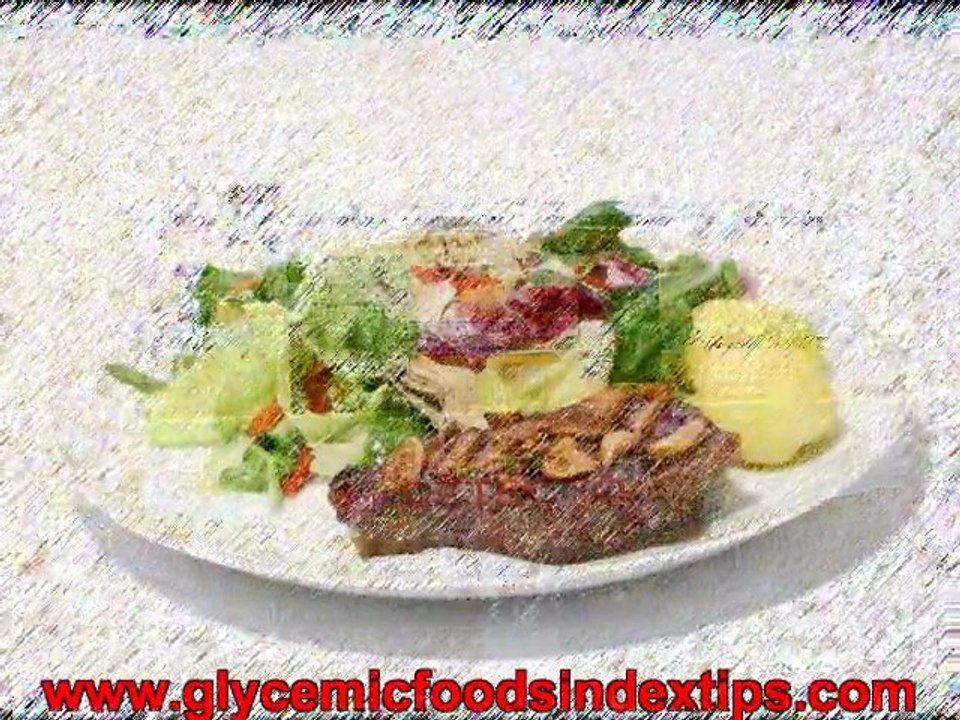 Glycemic Index Chart