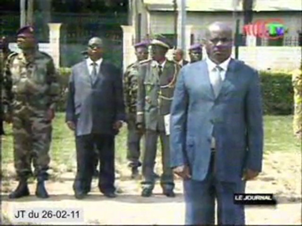 Cérémonie décoration des officiers et sous-officiers