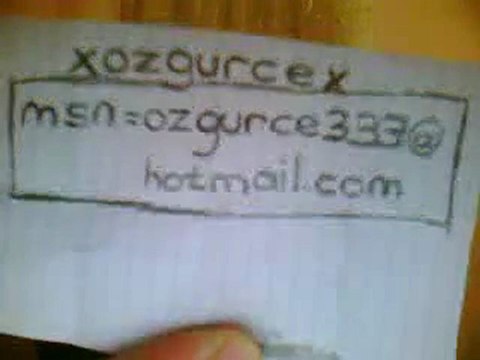 ozgurce333@hotmail.com ekleyin