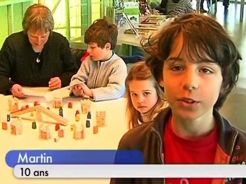 La ludothèque La Girafe à la médiathèque (Troyes)