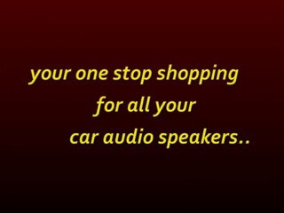 car audio speakers