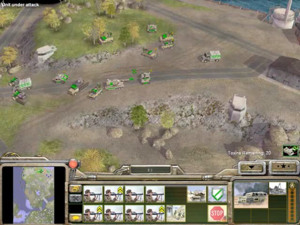 Command & Conquer Generals Heure H - GLA Mission 4 (Part2/2)