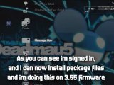 Geohot 3.55 PS3 Jailbreak Tutorial - Homebrew [HD] ...