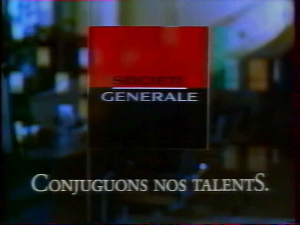 Publicité Banques Societe Generale 1992