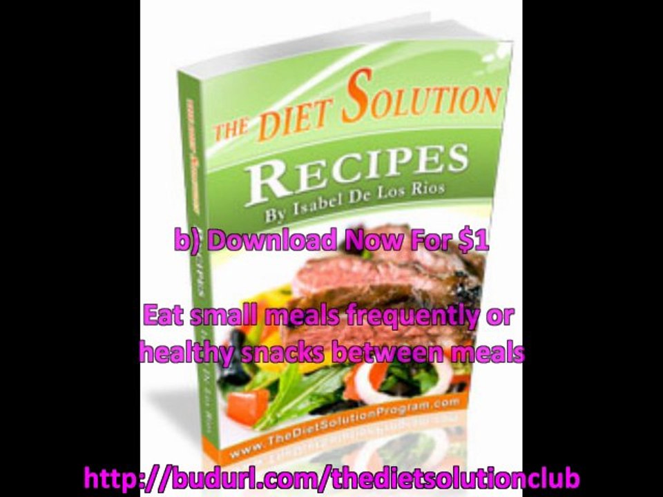 weight diet programs
