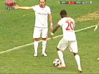 Diyarbakırspor-BOLUSPOR'UMUZ Fabiano'nun harika golü
