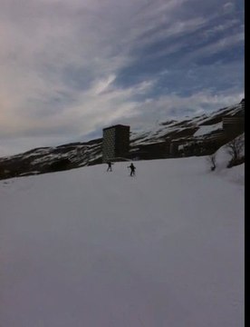 dernière descente aux ménuires samedi 9h .