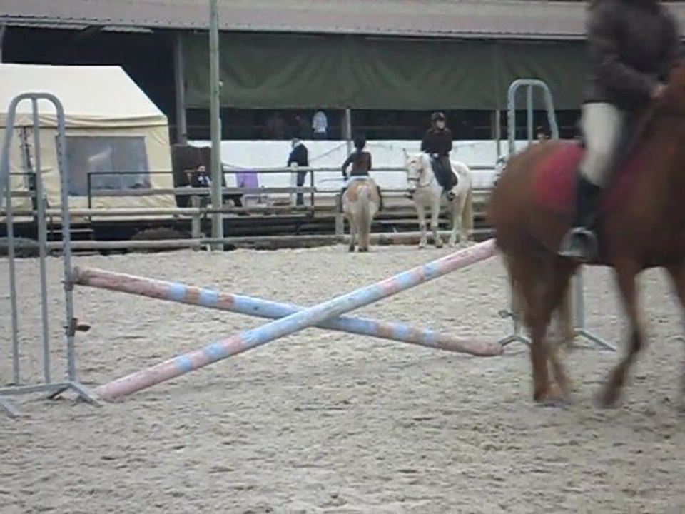 Myriam à poney