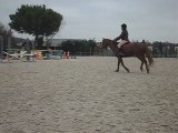 Myriam à poney