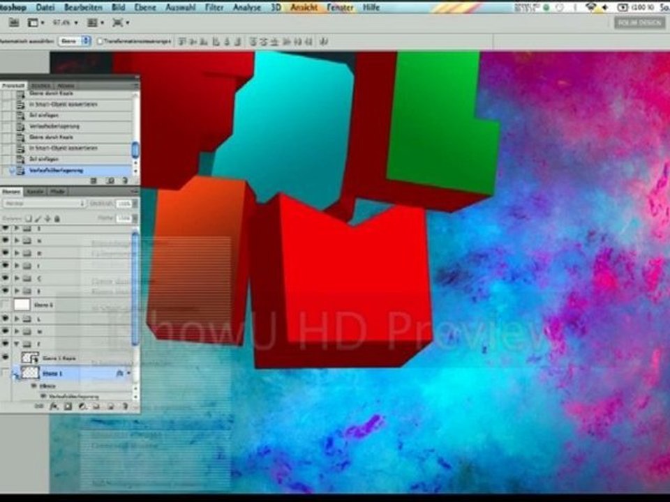 3D Wallpaper Tutorial (by Folim Design)