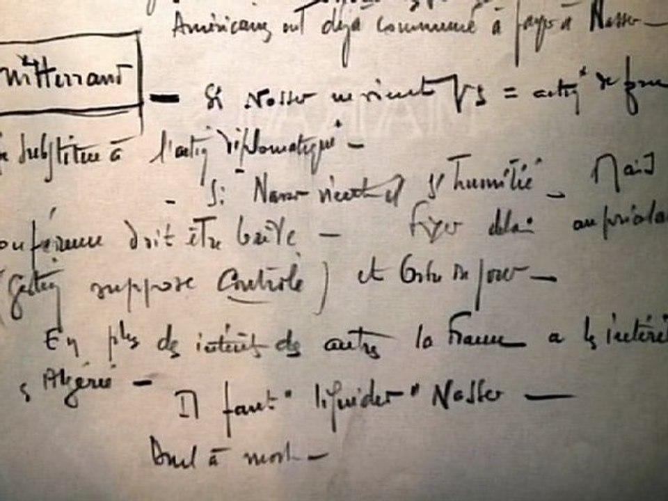 François Mitterrand et la guerre d'Algérie