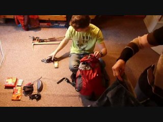 Préparation sac de Randonnée pour une semaine