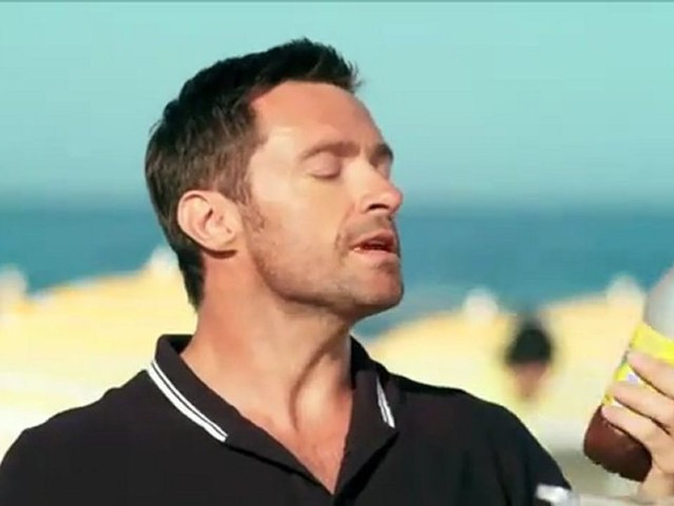 pub safety dance Lipton Ice Tea Hugh Jackman 2011