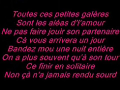 ouille. ouille. ouille j ai mal aux couilles