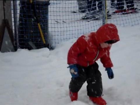 février 2011, vacances de Samuel à Guzet