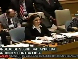 ONU dispuso sanciones contra Libia