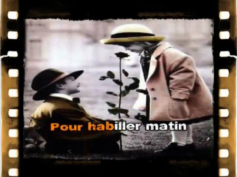 Chanson "Quand on n'a que l'amour"  chanté par moi même