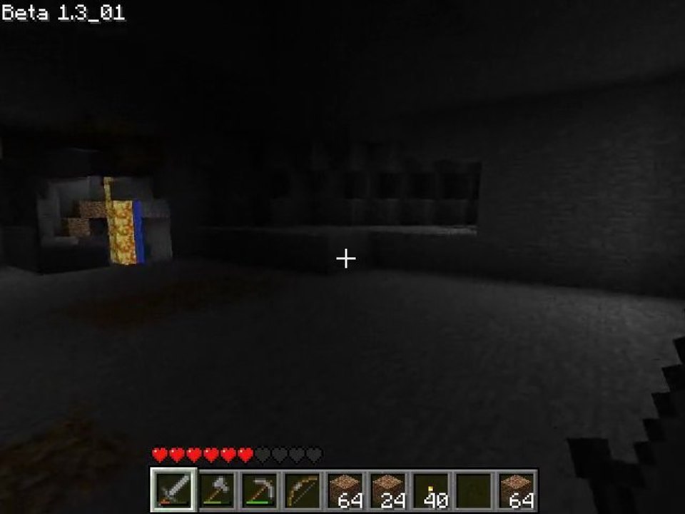 Yes, a cave.