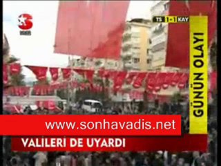 Devlet Bahçeli Aydın'da Valileri uyardı