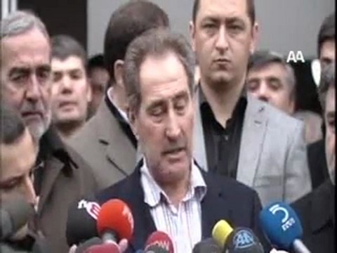 Saadet Partisi'ne taziye ziyaretleri (1)