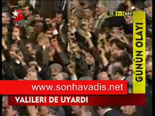 Devlet Bahçeli Aydın'da Valileri uyardı